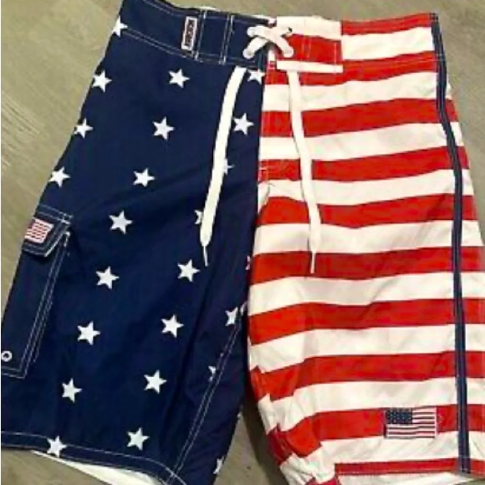 Patriotic Men's Swim Trunks
